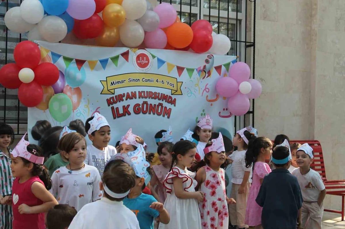 Aydın’da 4-6 yaş Kur’an kurslarında yeni eğitim dönemi başladı