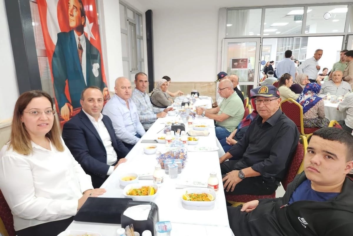 Çine’de 19 Eylül Gaziler Günü dolayısıyla yemek programı düzenlendi