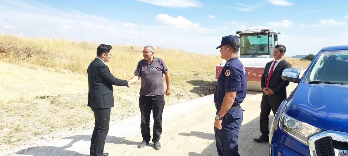 Dumlupınar Kaymakamı Karahan’dan köy ziyaretleri