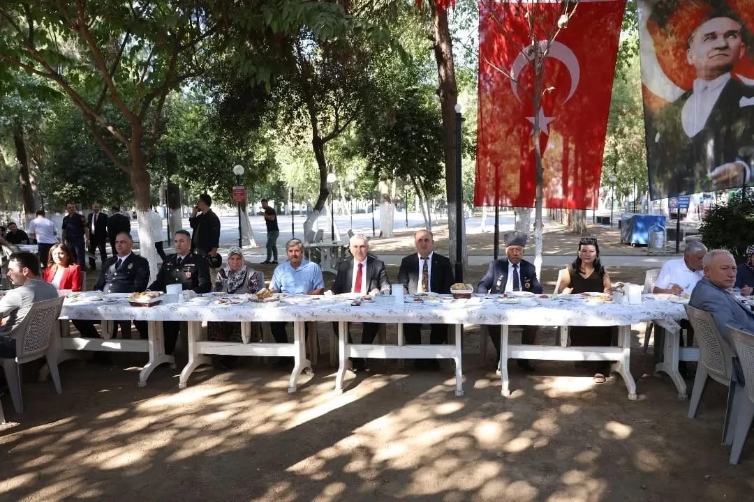 İncirliova’da gaziler ve aileleri bir araya geldi