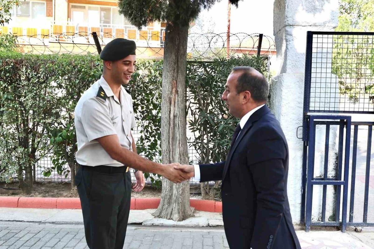 Kaymakam Erdoğan, Çınar’a yeni görevinde başarı diledi
