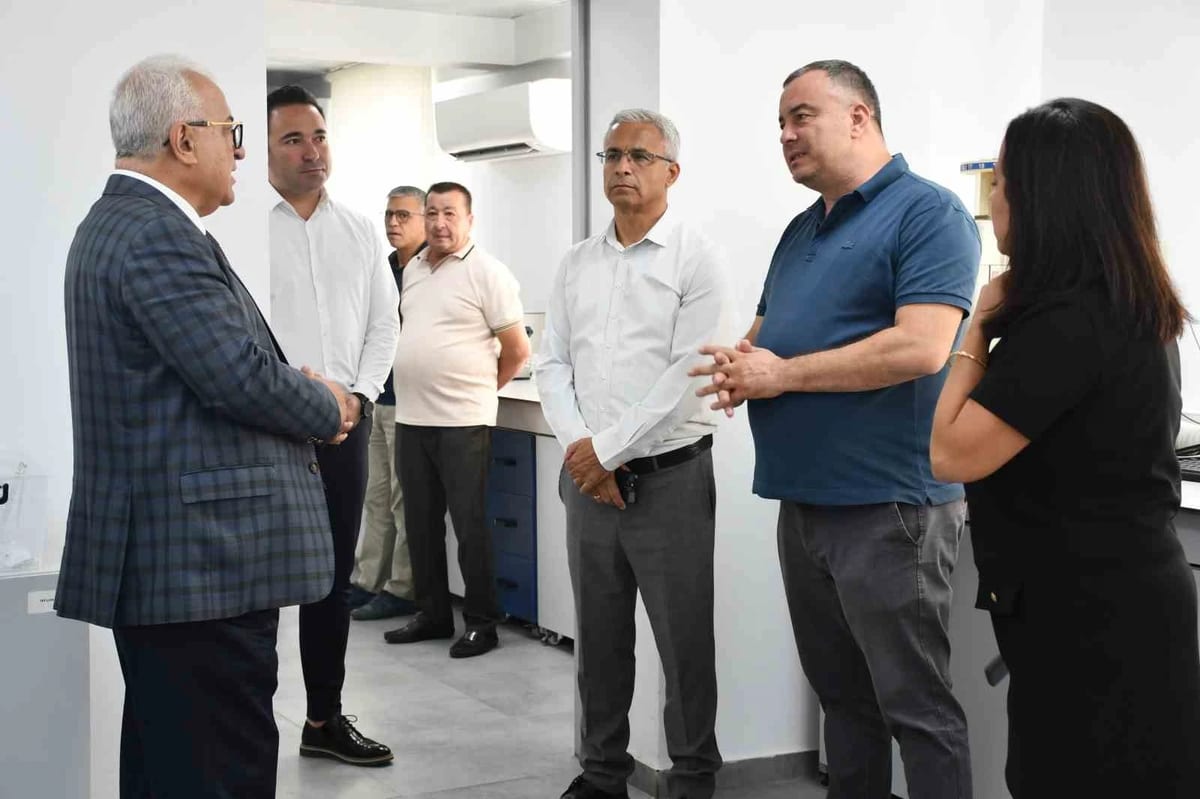 Mülkiye Başmüfettişi Şahin, Aydın Ticaret Borsası Laboratuvarı’nı inceledi