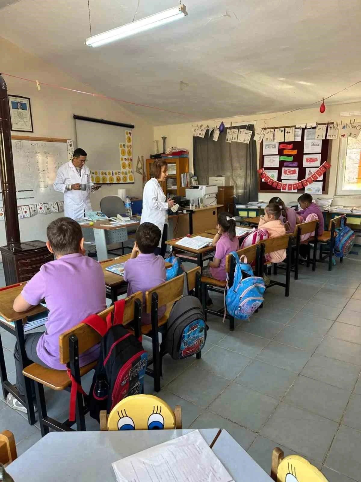Nazilli’de ilkokul öğrencilerine ağız ve diş sağlığı eğitimi