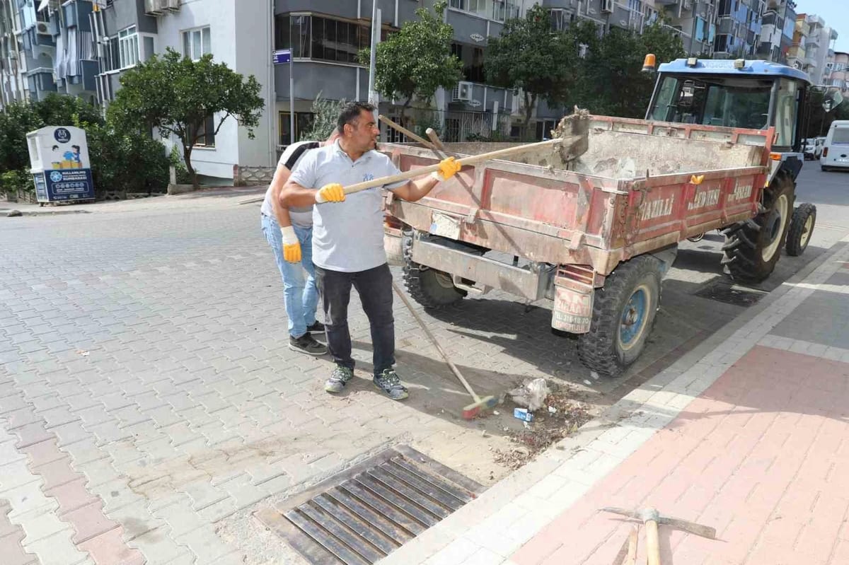 Nazilli’de kış öncesi mazgal temizliği