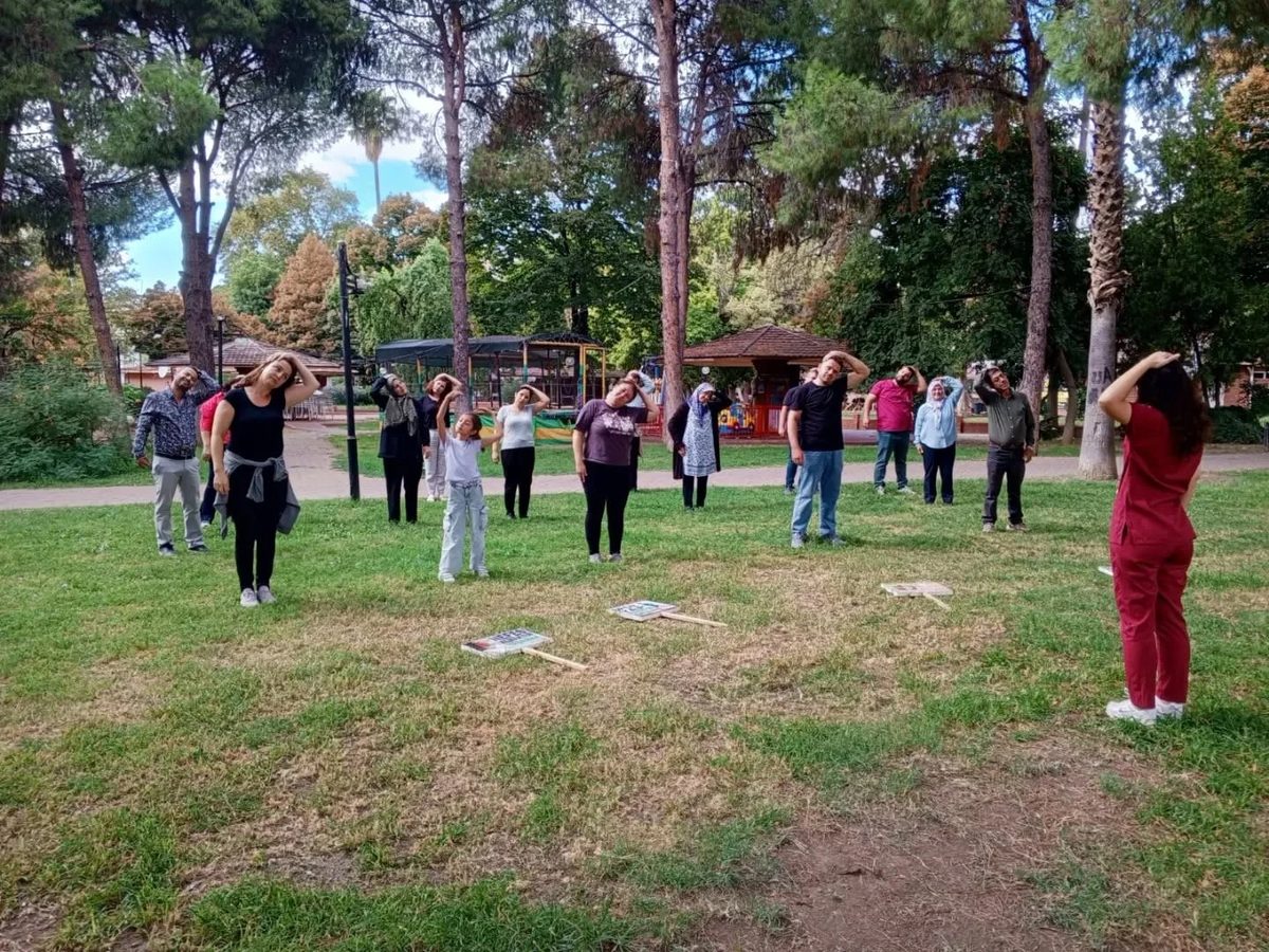 Nazilli’de vatandaşlar sağlıklı yaşam için harekete geçti