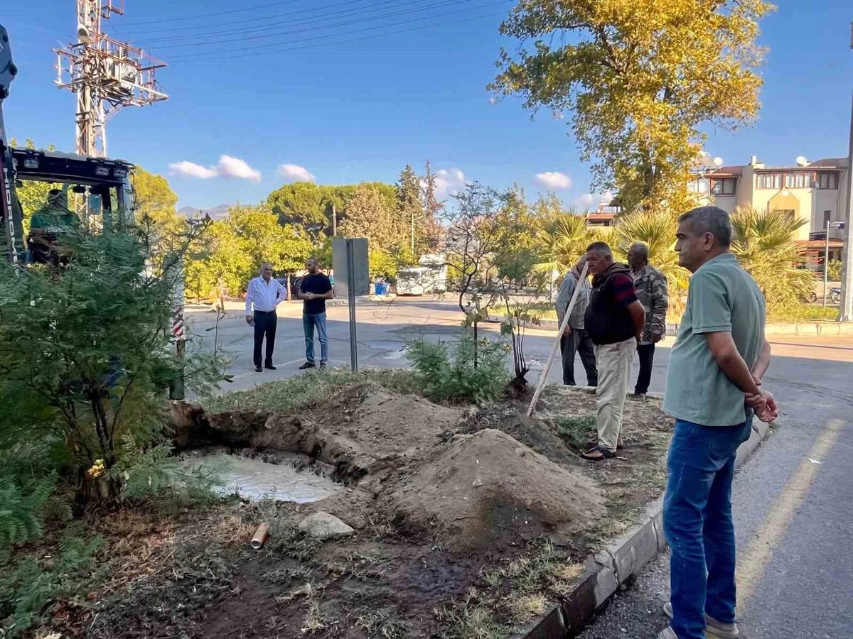 Sultanhisar’da ağaçlandırma çalışmaları sürüyor