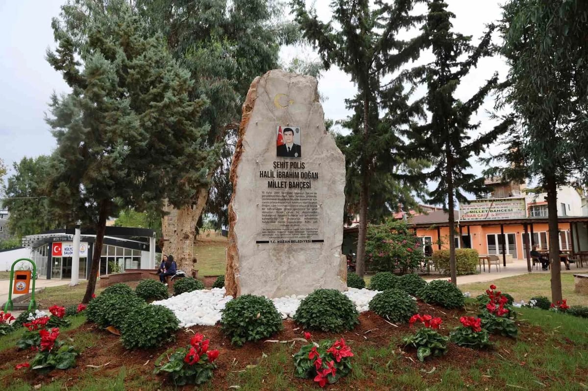 50 polisin hayatını kurtaran şehit polisin adı Kozan’da yaşatılacak
