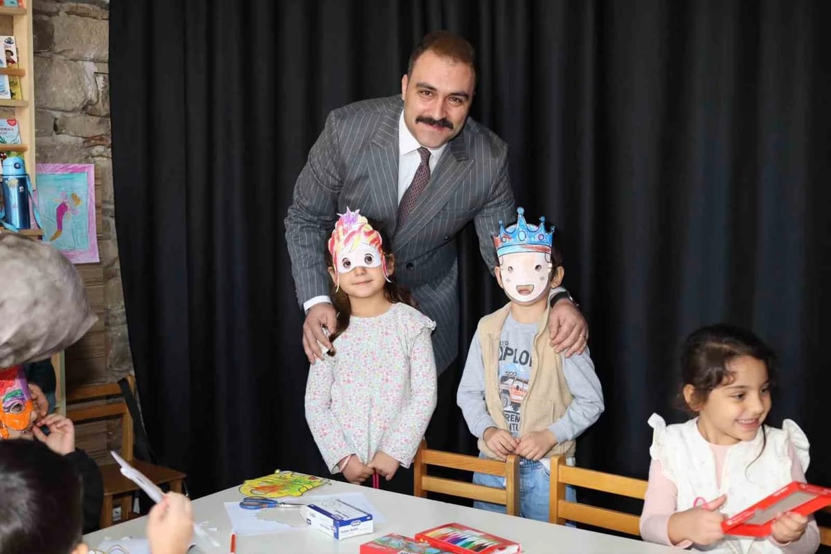 Afrodisias Antik Kenti çocuklar için açık hava atölyesine dönüştü
