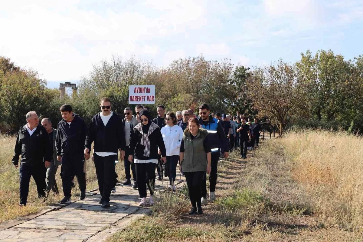 Afrodisias’ta sağlıklı yaşam için adımlar atıldı