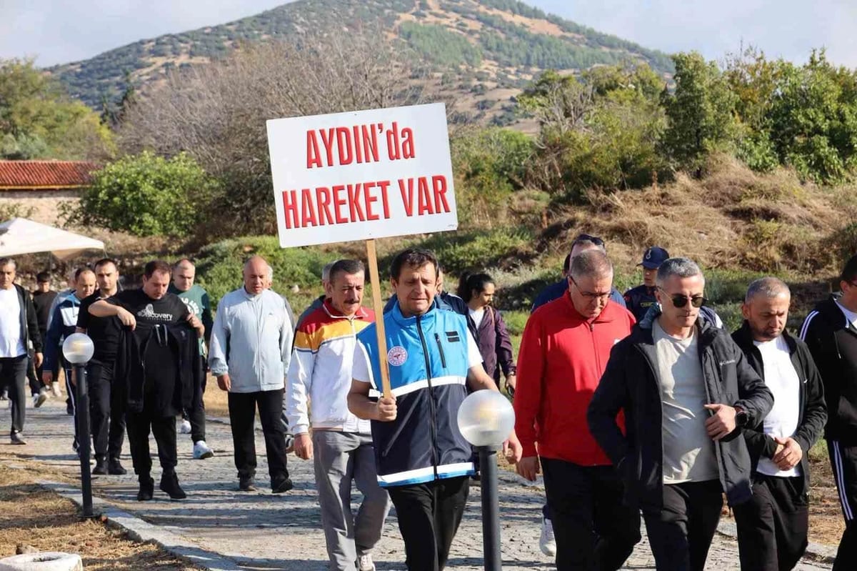Afrodisias’ta sağlıklı yaşam için adımlar atıldı