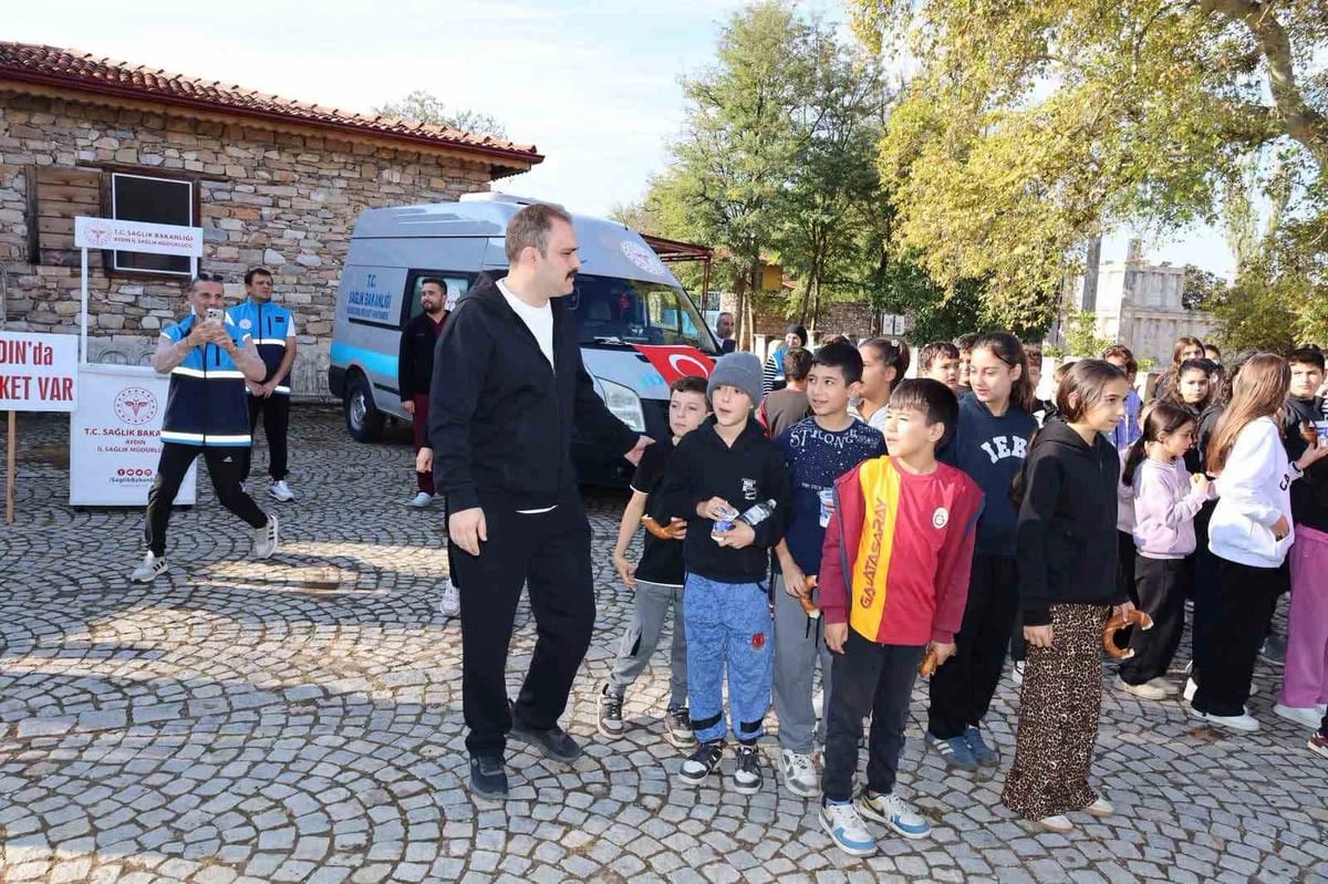 Afrodisias’ta sağlıklı yaşam için adımlar atıldı