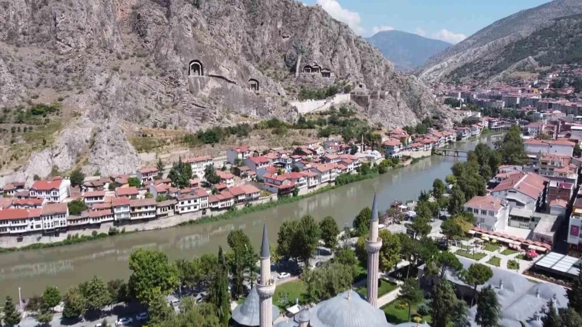 Amasya’nın dünya mirasının ışık sistemi yenilendi: "Rüya şehir"