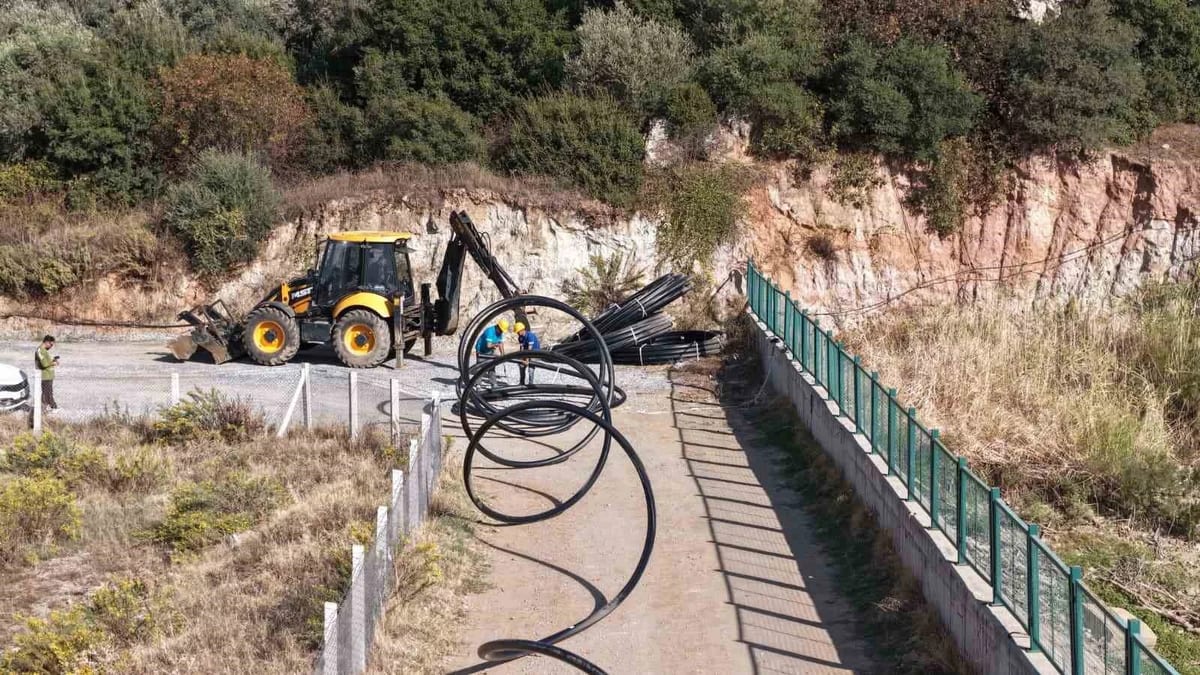 ASKİ, Sultanhisar Güvendik’te 2,5 milyon liralık kaynak suyu hattını yeniliyor