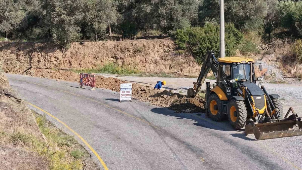 ASKİ, Sultanhisar Güvendik’te 2,5 milyon liralık kaynak suyu hattını yeniliyor
