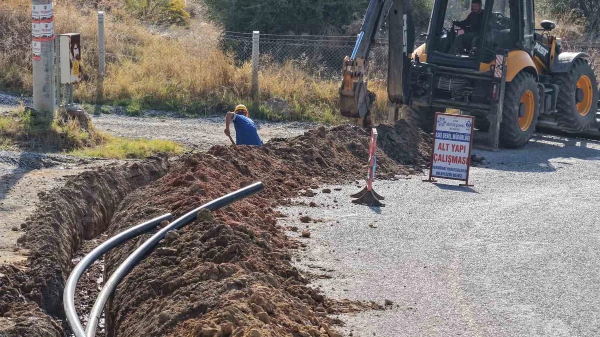 ASKİ, Sultanhisar Güvendik’te 2,5 milyon liralık kaynak suyu hattını yeniliyor