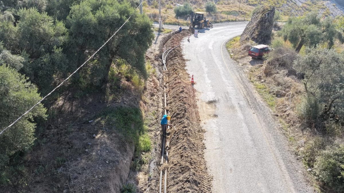ASKİ, Sultanhisar Güvendik’te 2,5 milyon liralık kaynak suyu hattını yeniliyor