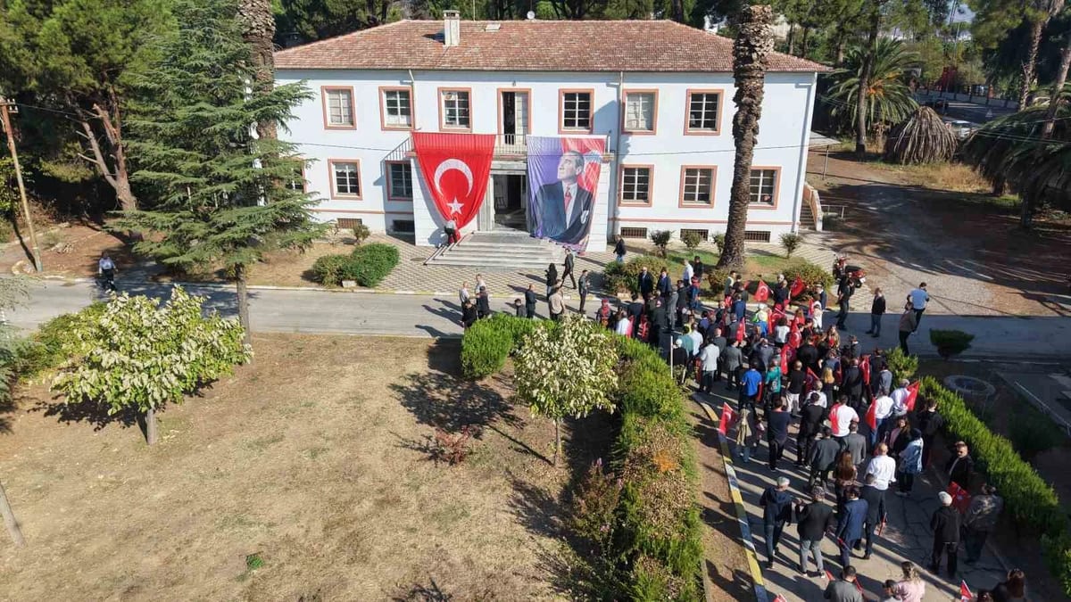 Atatürk’ün Nazilli’ye gelişinin 89. yıldönümü kutlandı