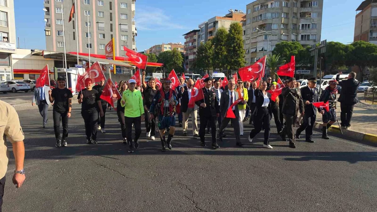 Atatürk’ün Nazilli’ye gelişinin 89. yıldönümü kutlandı