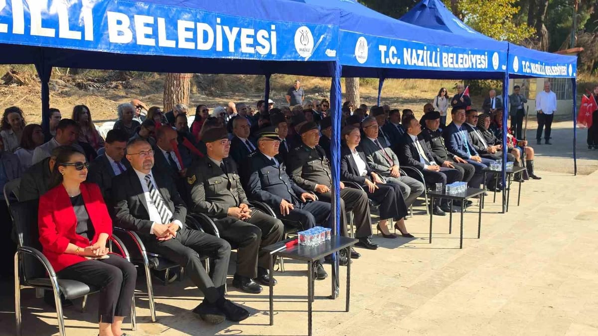 Atatürk’ün Nazilli’ye gelişinin 89. yıldönümü kutlandı