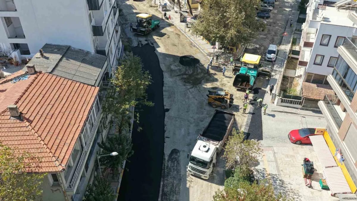 Aydın Büyükşehir’in Söke’de çalışmaları sürüyor
