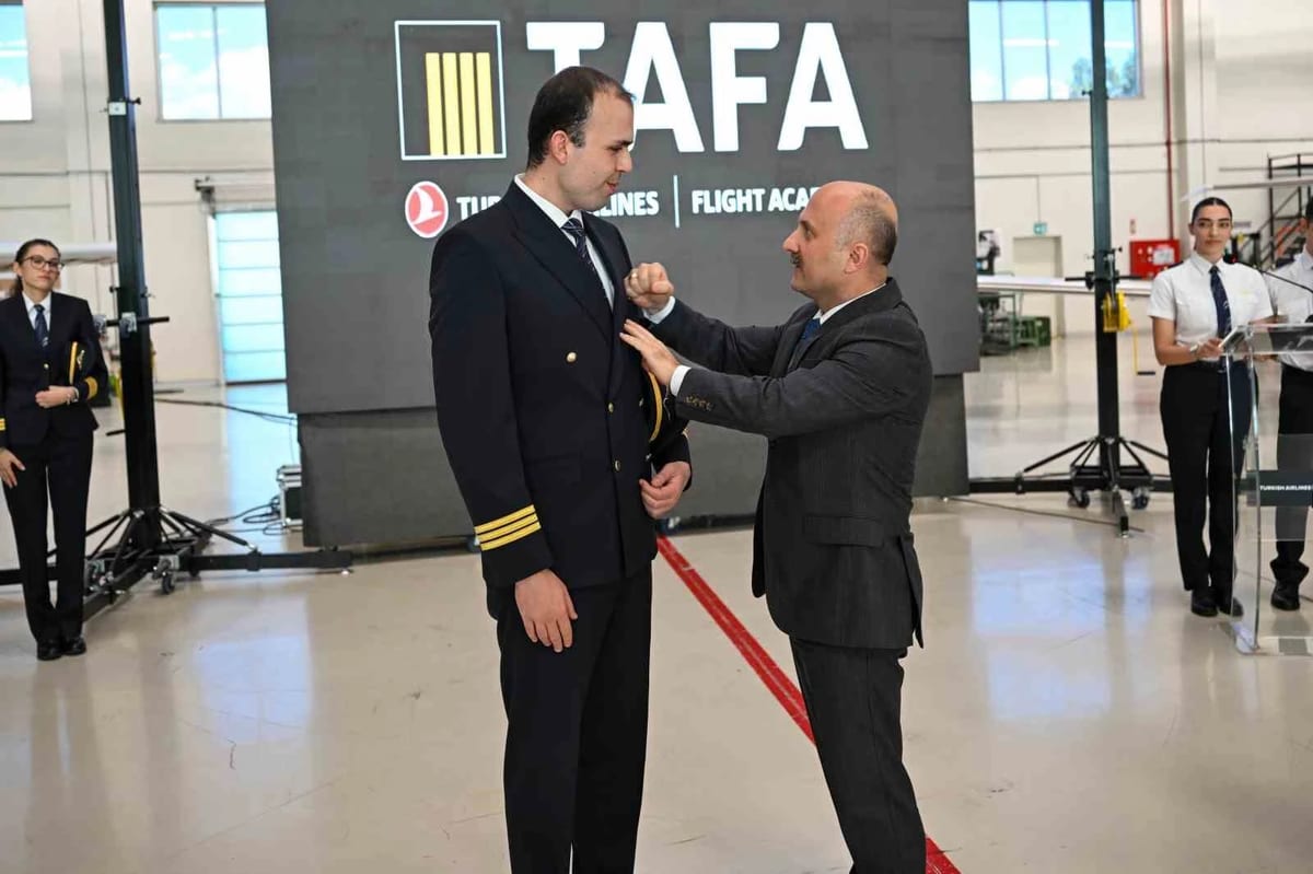 Aydın Çıldır Havalimanı'nda 39 genç pilot Uçuş Akademisi'nden mezun oldu