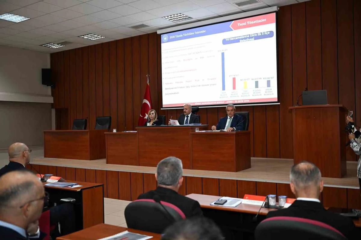 Aydın'da 386 projenin 78'i tamamlandı, İller Bankası en çok harcama yaptı