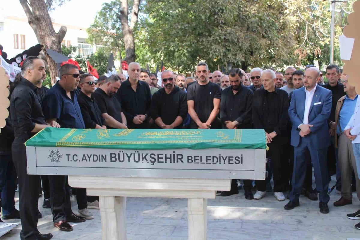 Aydın’da başından vurulmuş halde bulunan Sargın son yolculuğuna uğurlandı
