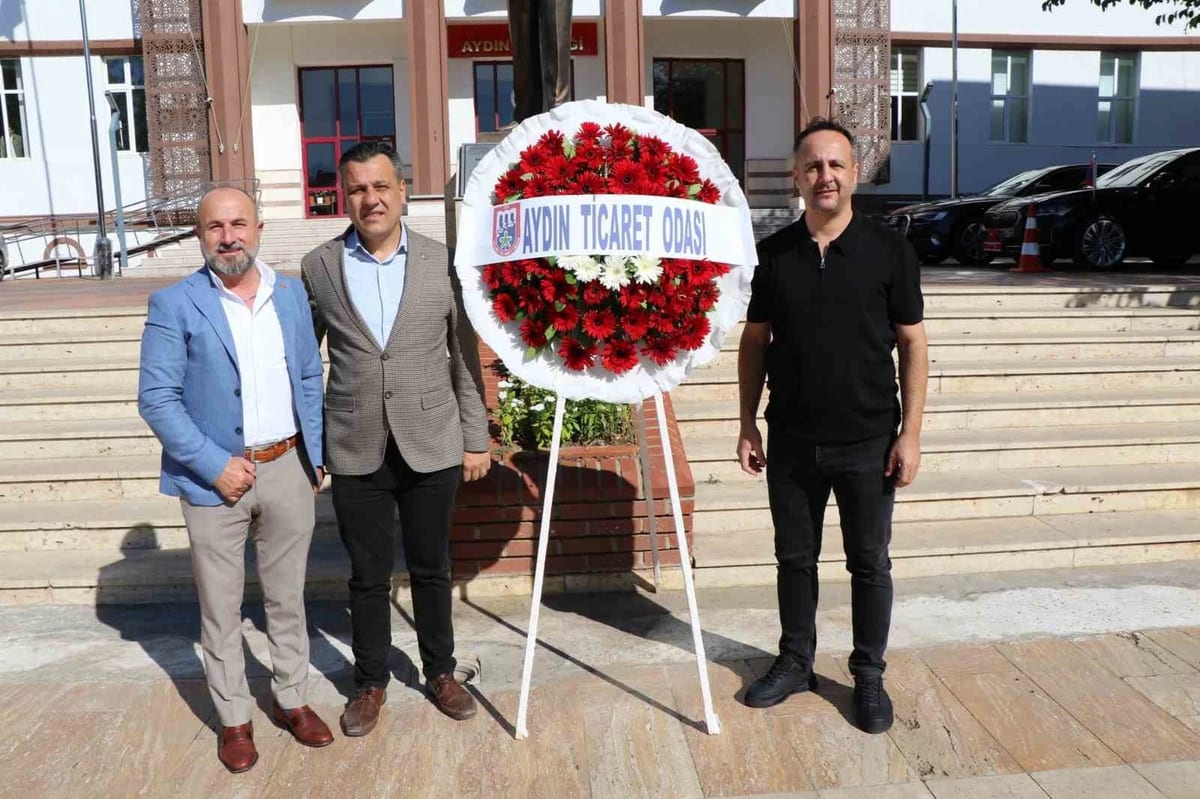 Aydın’da Sigorta Haftası çelenk töreniyle kutlandı