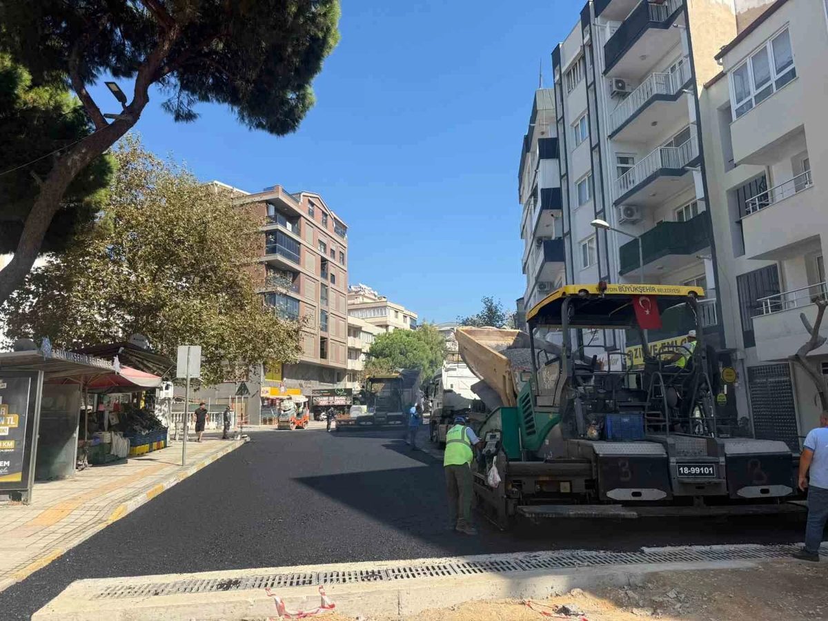 Aydın’ın 17 ilçesinde yol çalışmaları eş zamanlı sürüyor