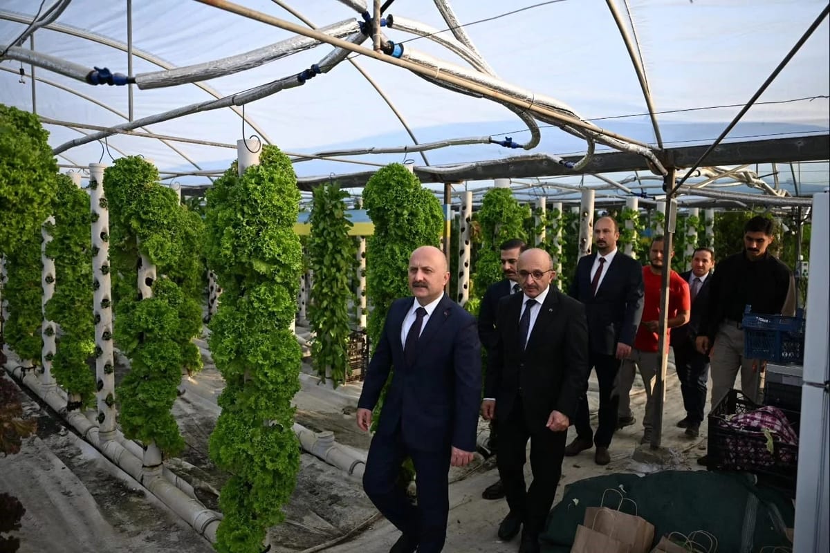 Aydın Valisi Varol, ADÜ Ziraat Fakültesi’nin uygulama alanlarını inceledi