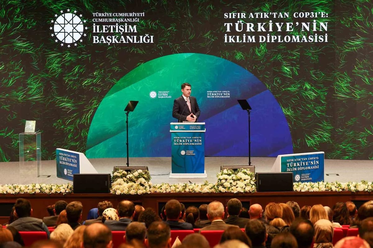 Bakan Kurum: "Ülkemizin barışçıl diplomasisi COP31’e ilham olacak"