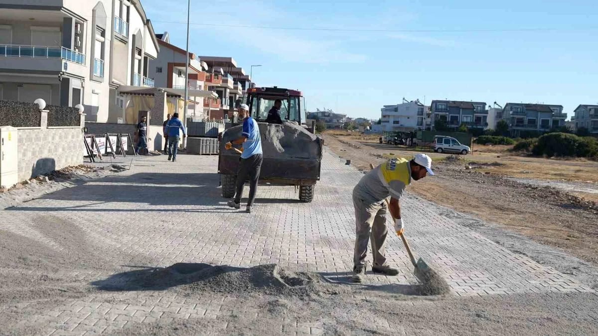 Başkan Gençay, ilçedeki çalışmaları yerinde inceledi