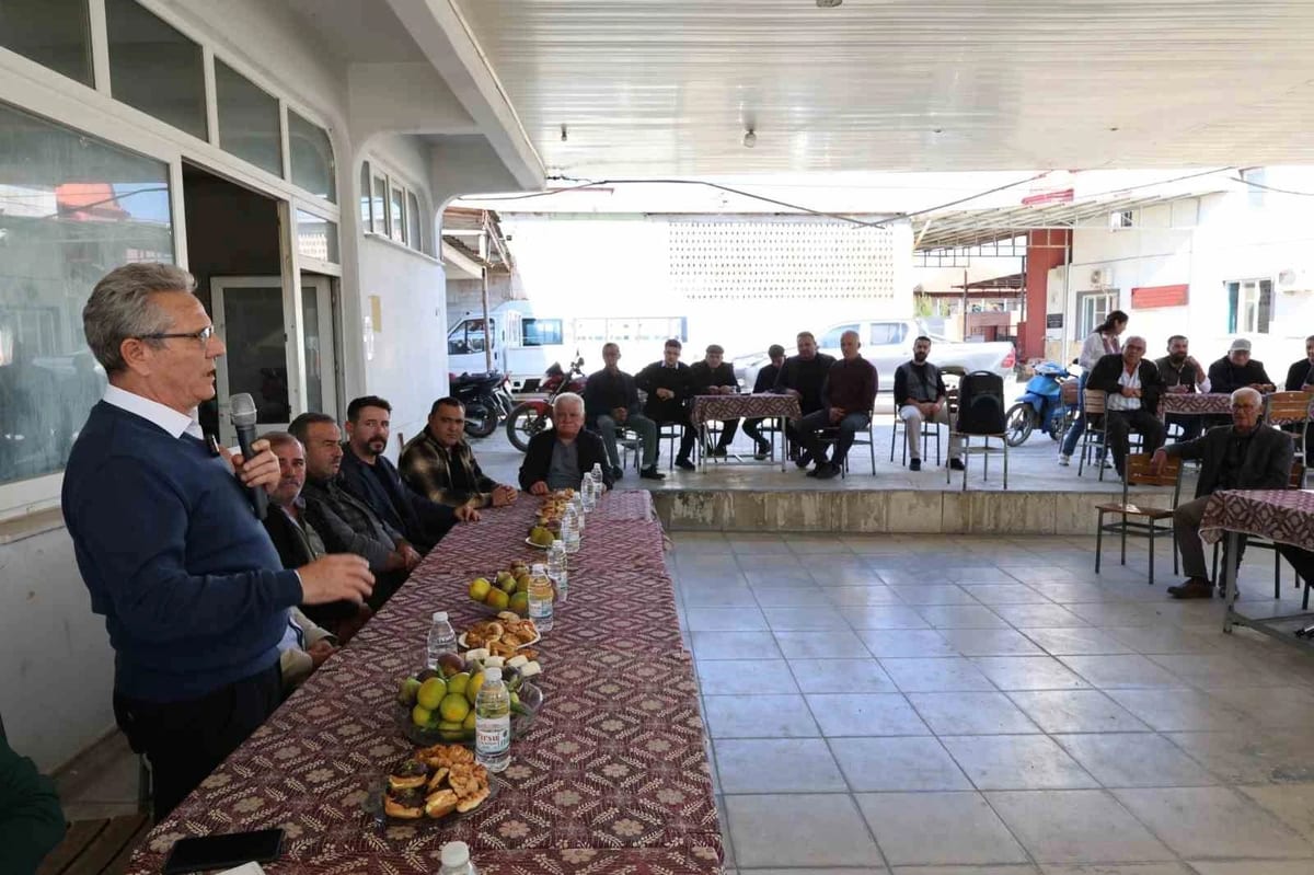 Başkan Tetik bereketli Mahallesi’nde üreticiler ile buluştu