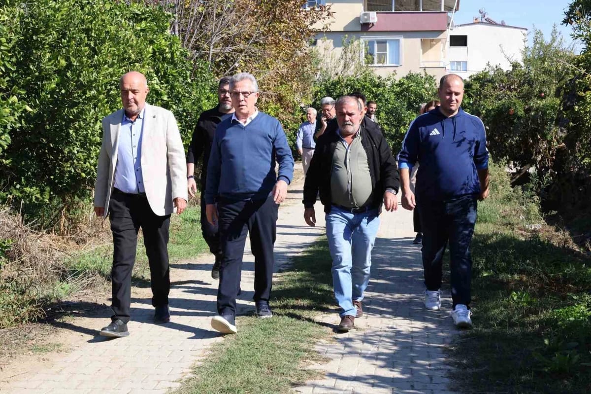 Başkan Tetik bereketli Mahallesi’nde üreticiler ile buluştu