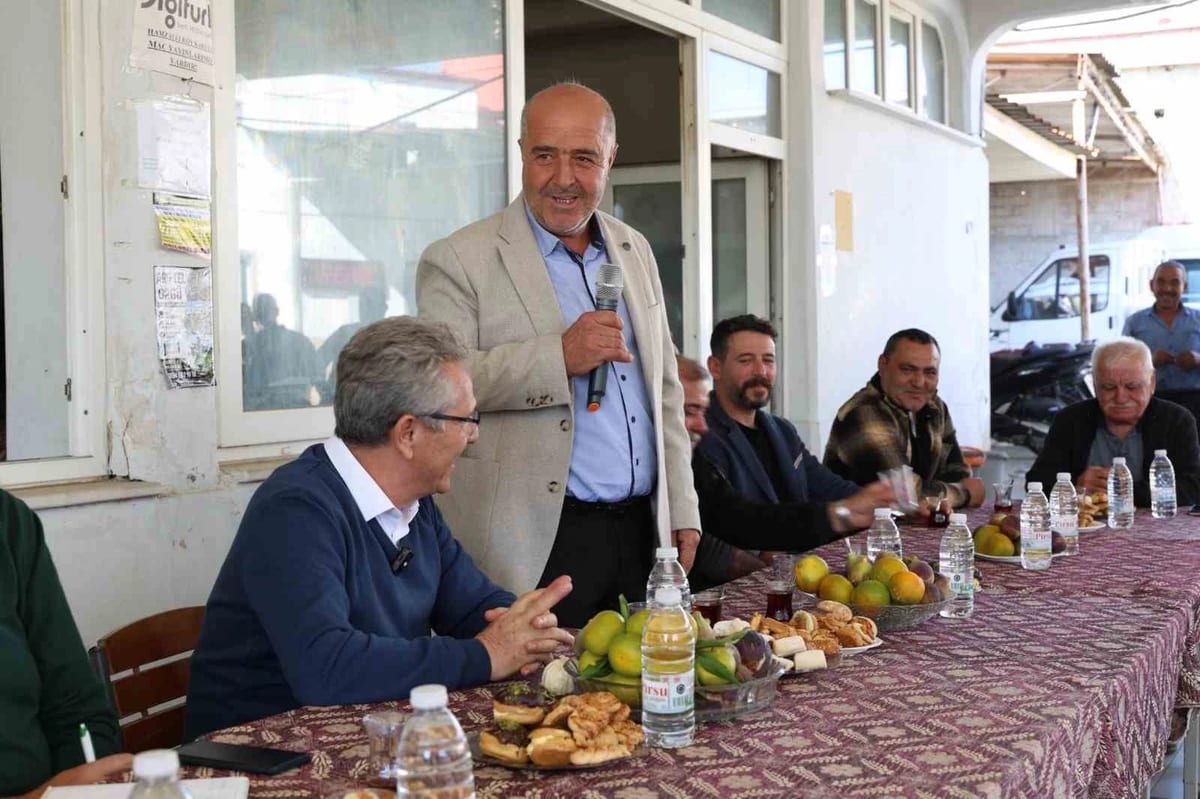 Başkan Tetik bereketli Mahallesi’nde üreticiler ile buluştu