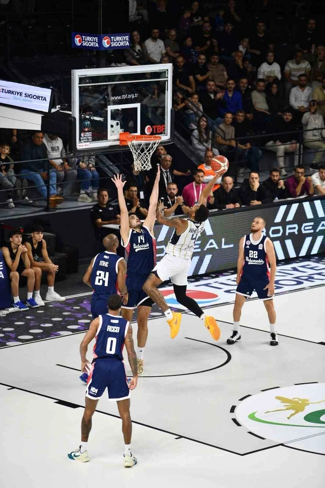 Basketbol Süper Ligi: Çayırova Belediyesi: 76 - Bahçeşehir Koleji: 84