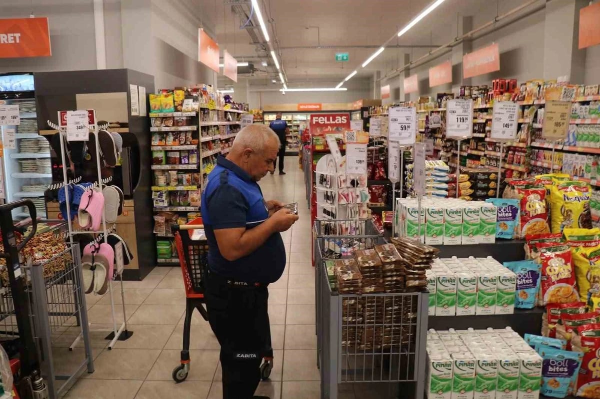Bozdoğan’da marketlere sıkı denetim