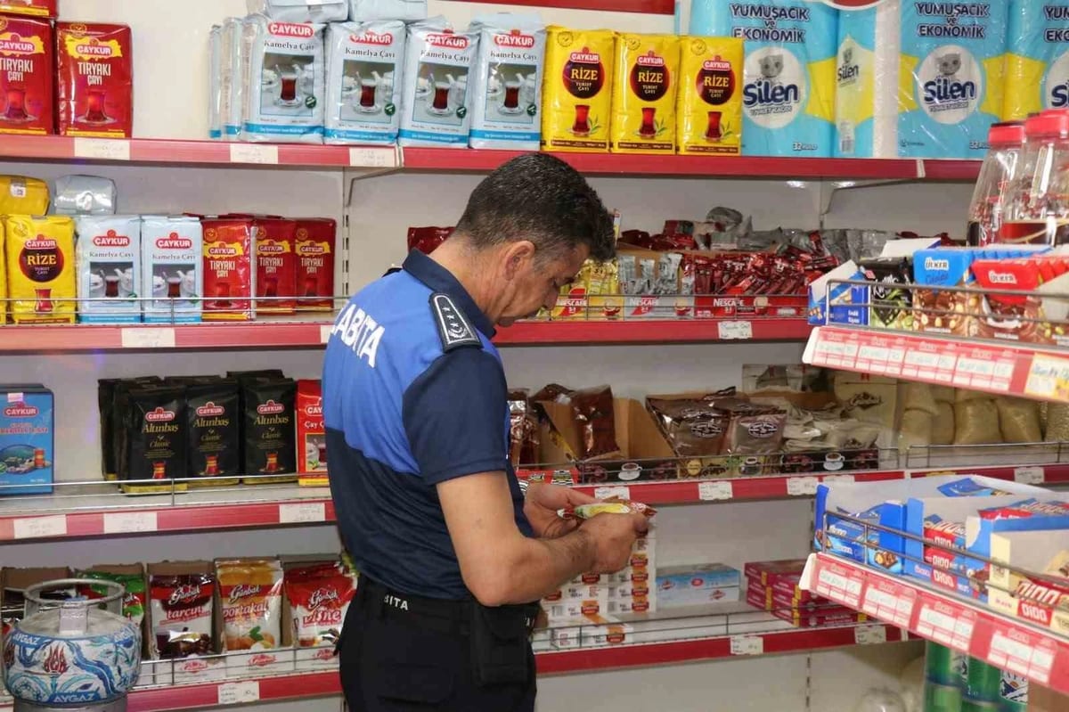 Bozdoğan’da marketlere sıkı denetim