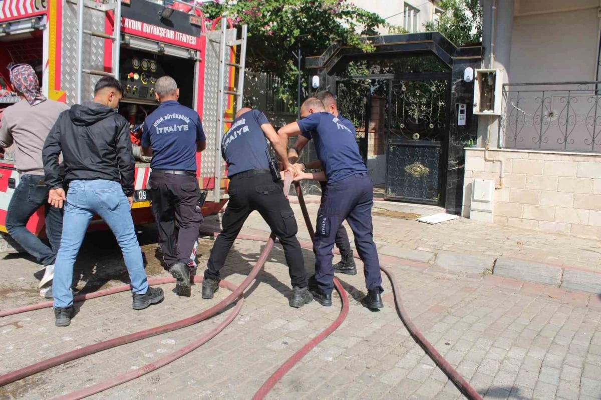 Çatı katı yangını korkuttu