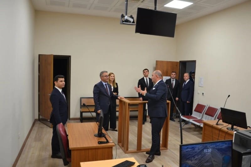 Çine Adliyesi’nde incelemelerde bulundular