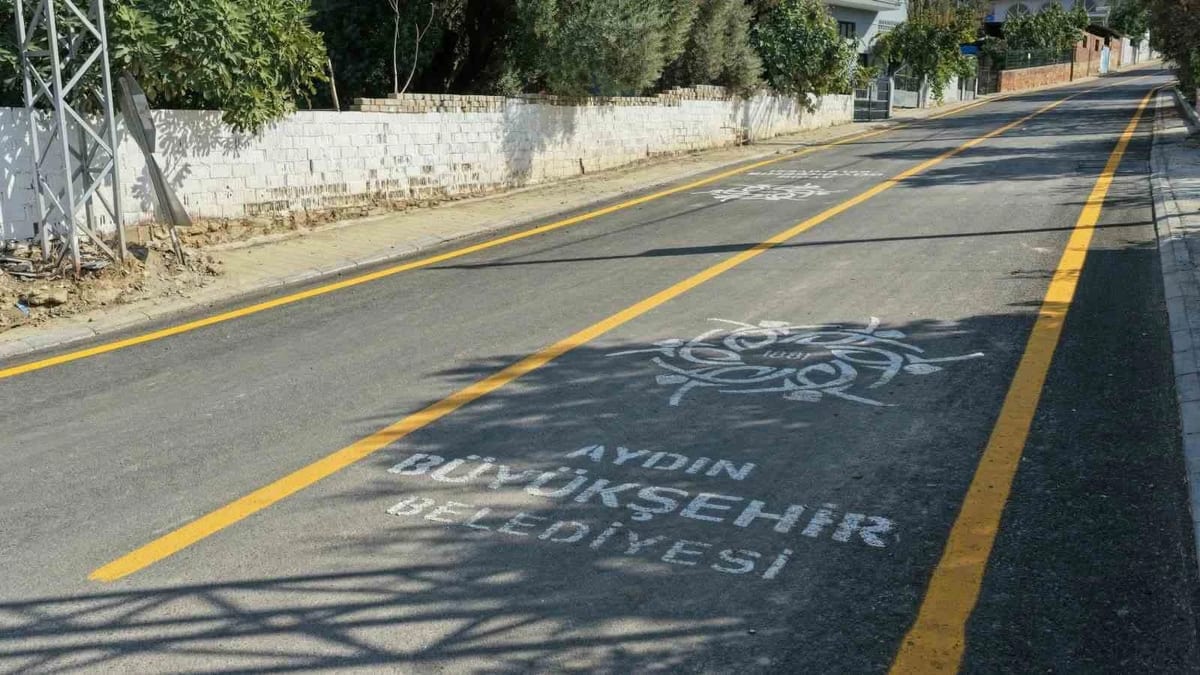 Dereköy’de ulaşım konforunu artıracak çalışma tamamlandı