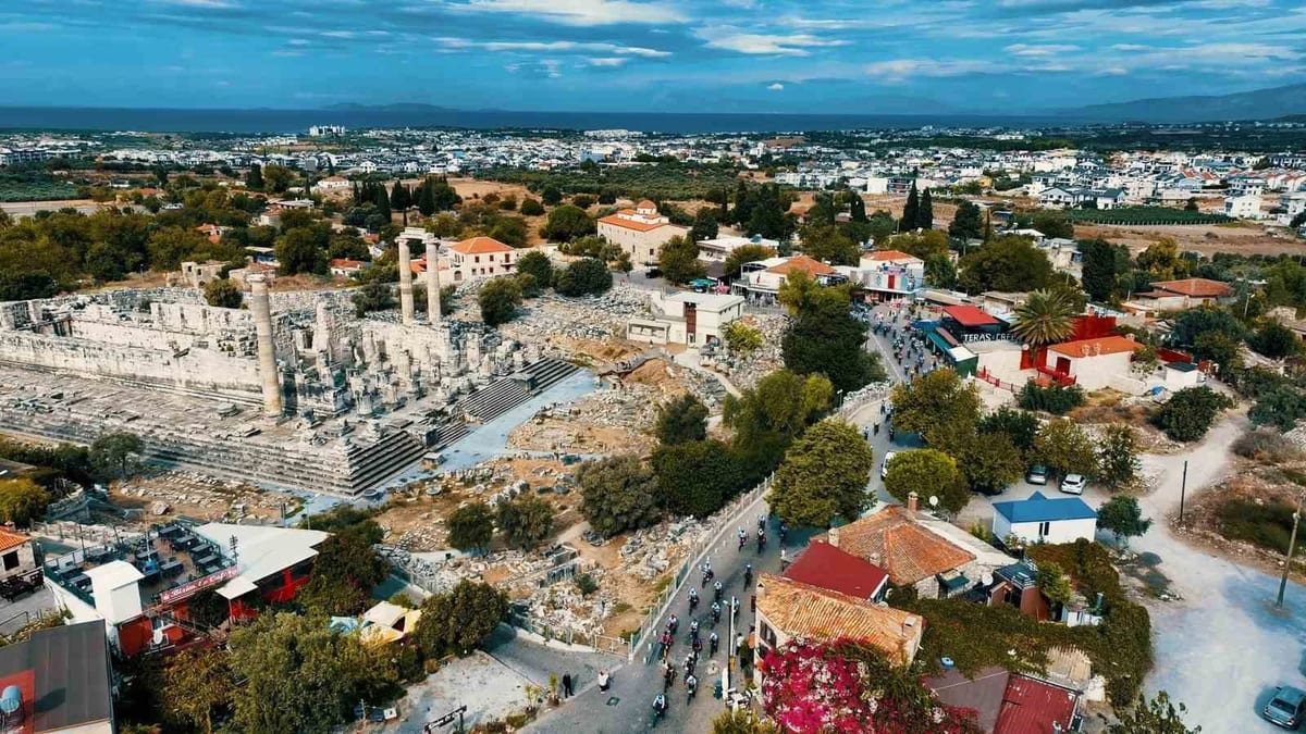 Didim Bisiklet Festivali renkli görüntülerle tamamlandı