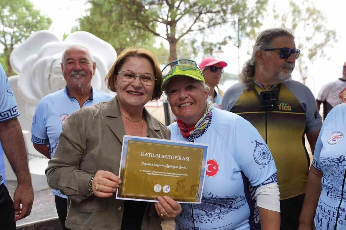 Didim Bisiklet Festivali renkli görüntülerle tamamlandı