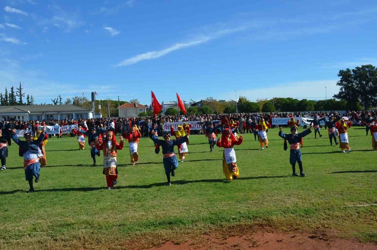 Didim’de Cumhuriyet Bayramı’nın 103. yılı törenlerle kutlandı
