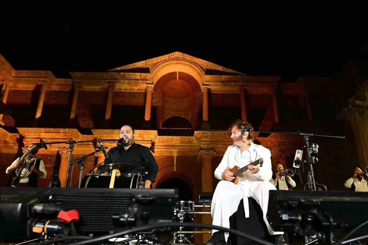 Dünya mirası Sardes’te tarihi konser