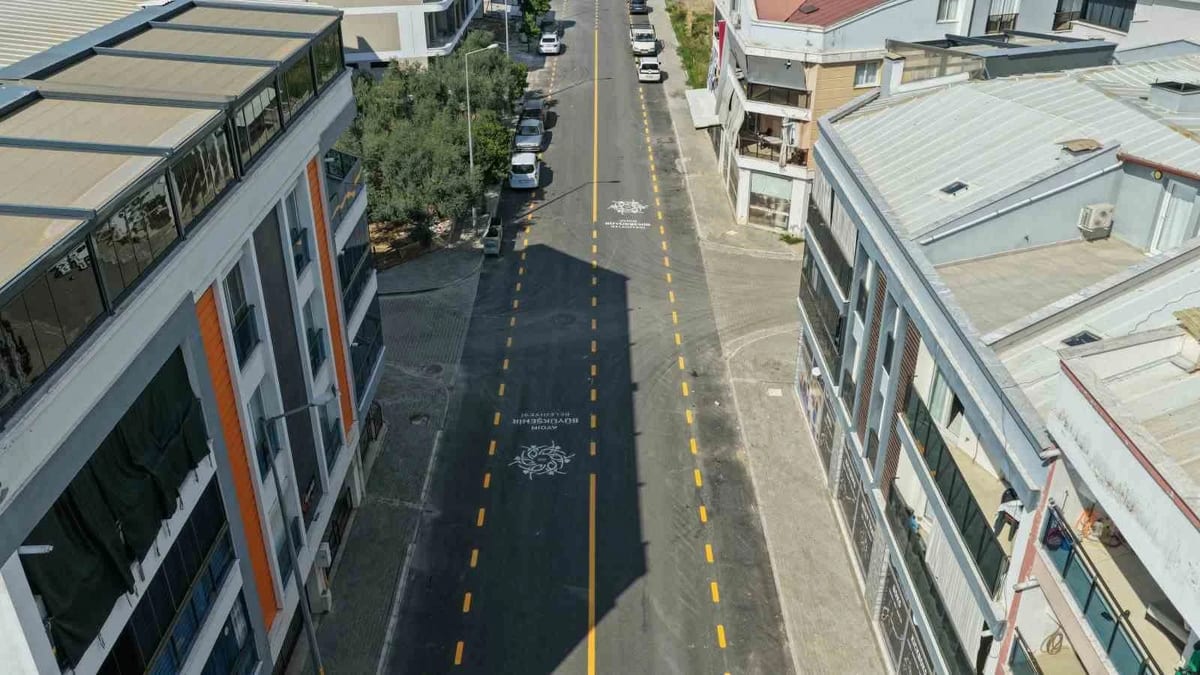 Efeler’de Göksu Caddesi yenilendi