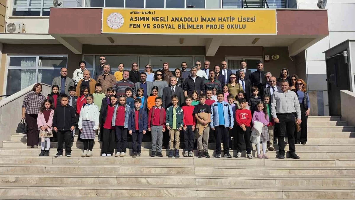 Erdinç Güner, Nazilli’de ilkokul öğrencilerinin dilek ve önerilerini dinledi