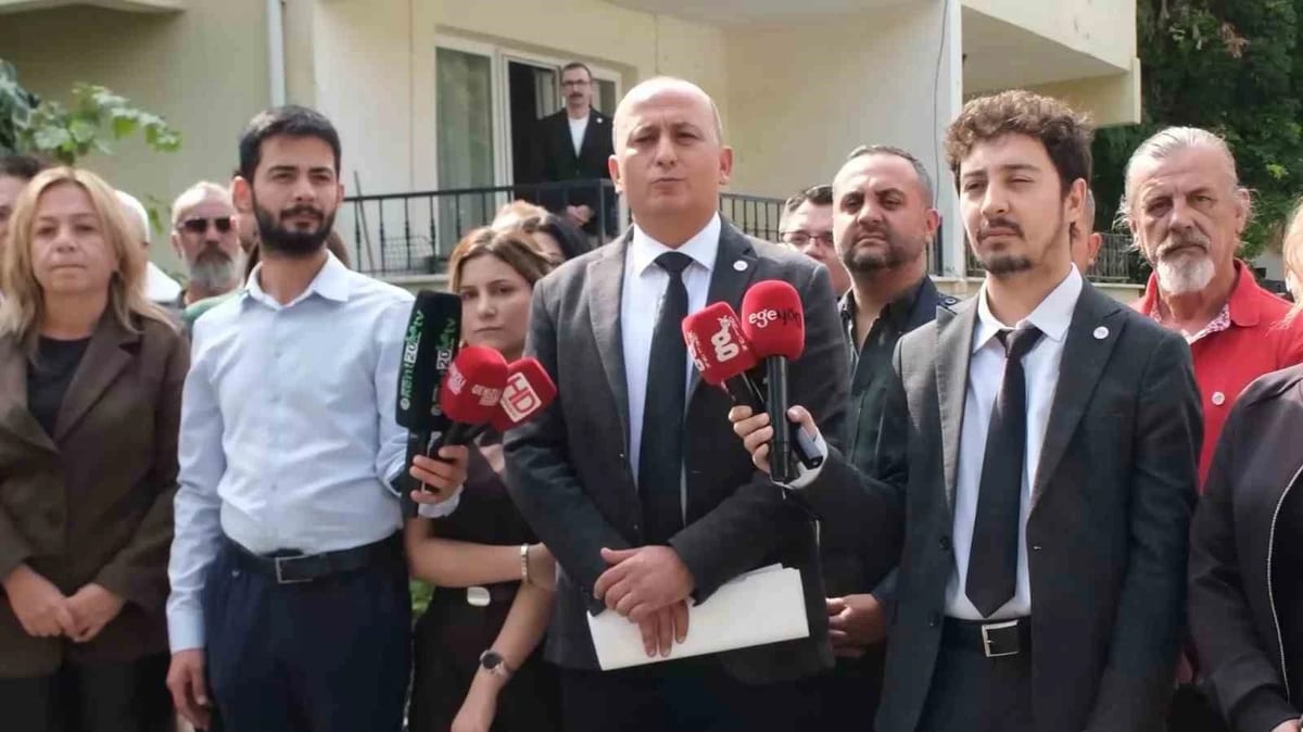Ev hapsinde tutulan parti yöneticisi için açıklama yapan Yeni Parti İlçe Başkanına site yöneticisinden gürültü tepkisi