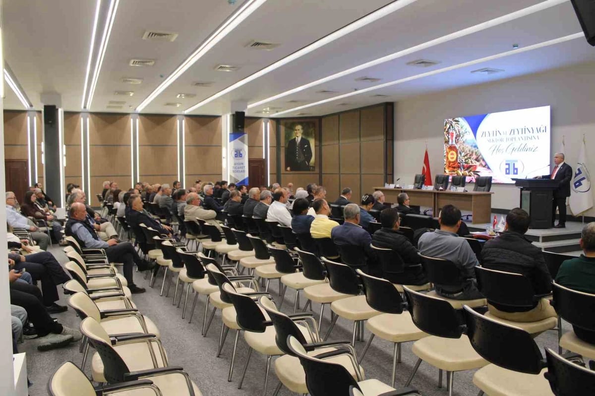 Fevzi Çondur: Zeytin sektörünün sorunları ve çözüm yolları görüşüldü