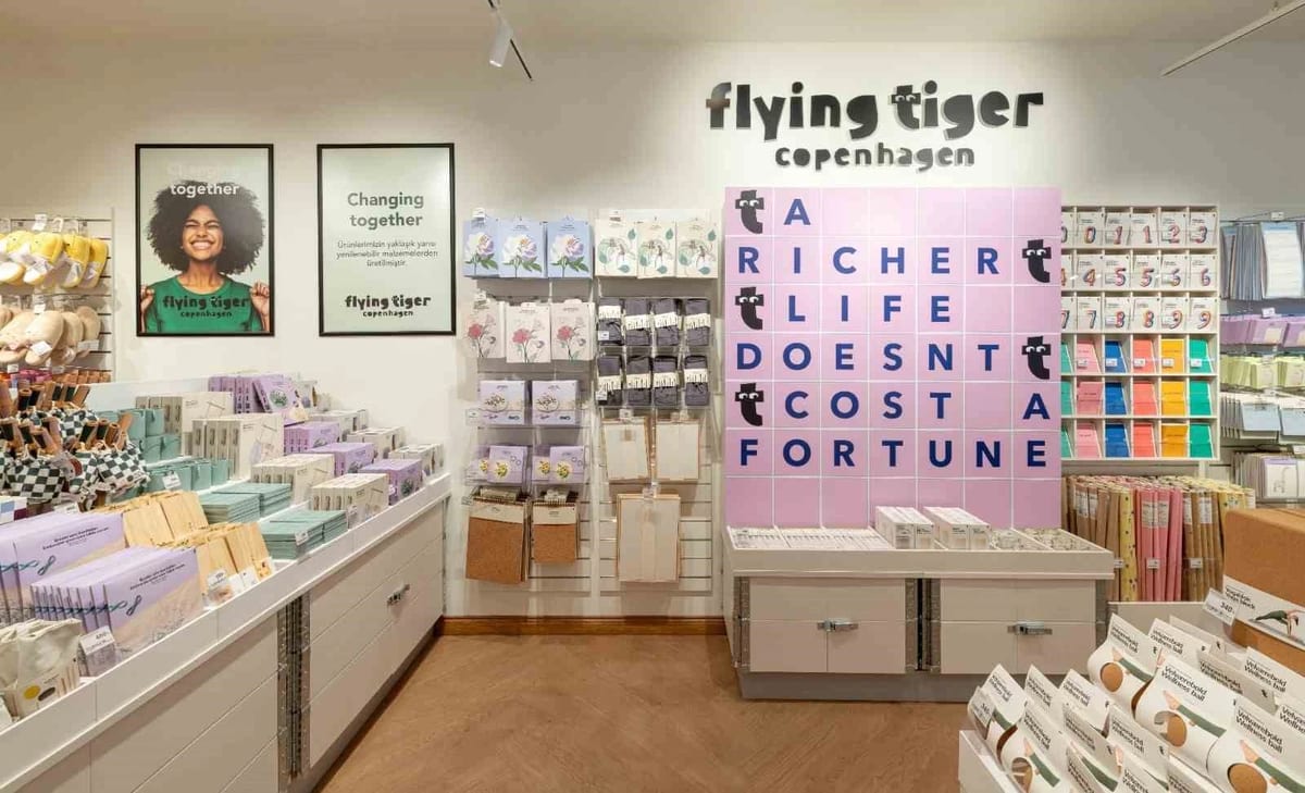 Flying Tiger Copenhagen’ın Türkiye’deki 52’nci mağazası Aydın’da açıldı